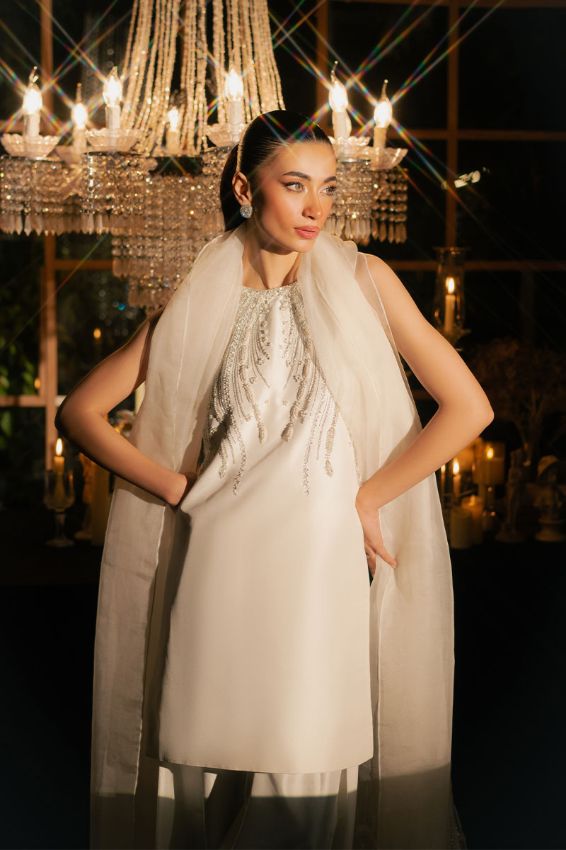 Alba - Korean silk pants only